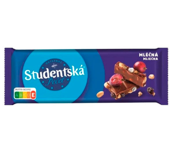 Молочный шоколад Studentska Milk 90 г