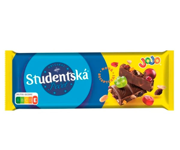 Молочный шоколад Studentska Milk JOJO 90 г