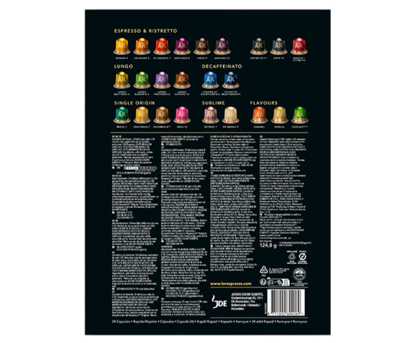 Адвент-календарь L'OR с кофе в капсулах 24 шт купить Адвент-календарь L'OR с кофе в капсулах 24 шт купить