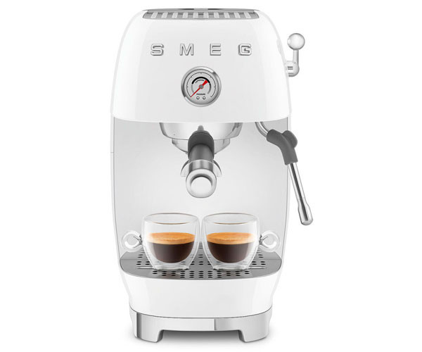 Кофеварка SMEG ECF03WHEU белая - фото-5