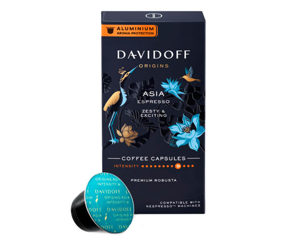 Кофе в капсулах Davidoff Nespresso Origins Asia 10 шт