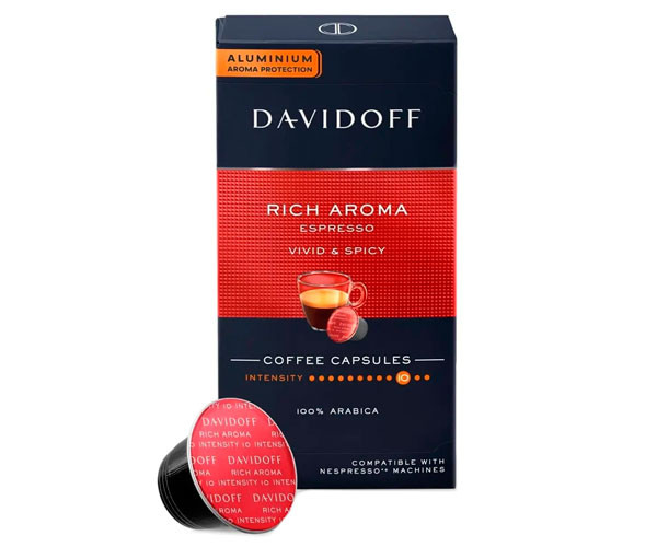 Кофе в капсулах Davidoff Nespresso Rich Aroma 10 шт
