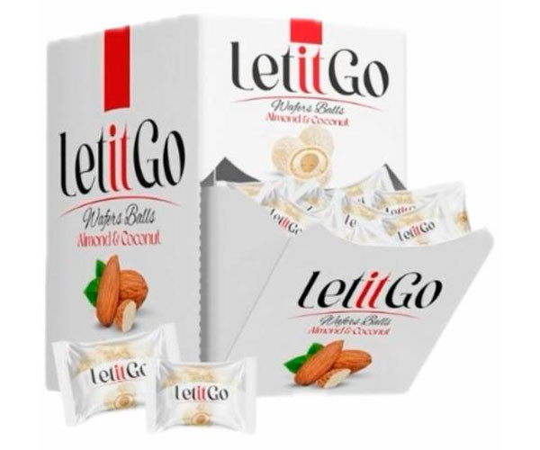 Конфеты Let It Go Almond and Coconut 500 г