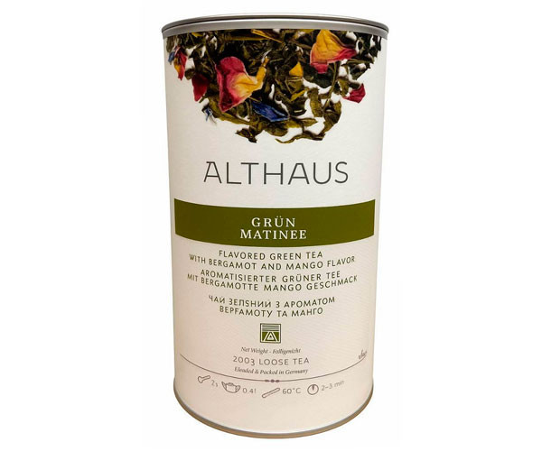 Зеленый чай Althaus Grün Matinee ж/б 200 г