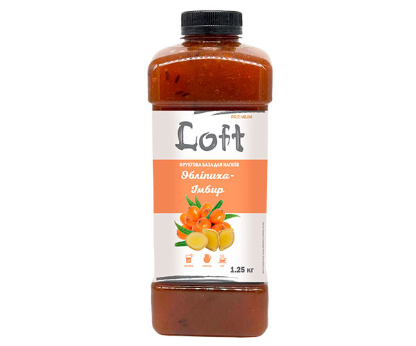 Основа для напитков Loft Облепиха-Имбирь 1,25 л