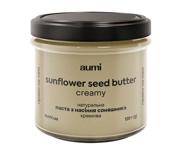 Паста Aumi Кремовая из семян подсолнуха 120 г