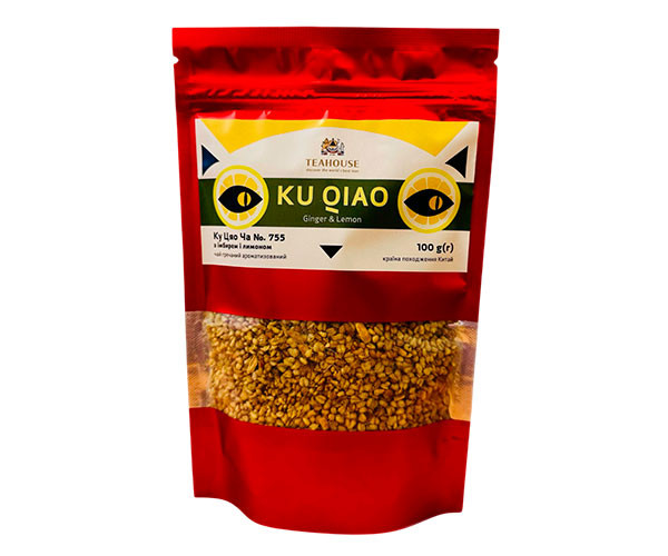 Гречишный чай Teahouse №755 Ку Цяо Ча имбирь и лимон 100 г
