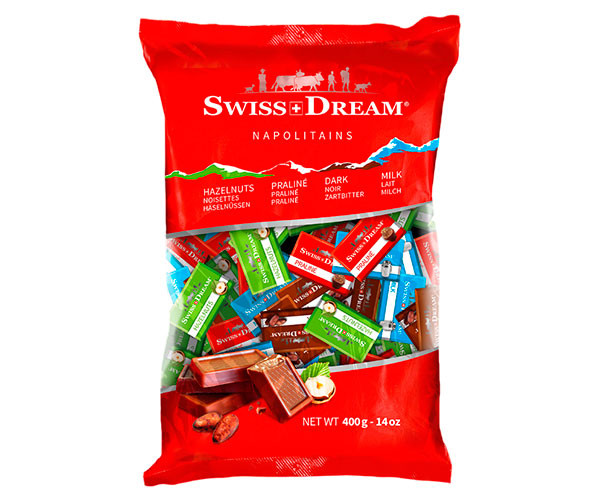Набор мини-шоколадок SwissDream Napolitains 400 г
