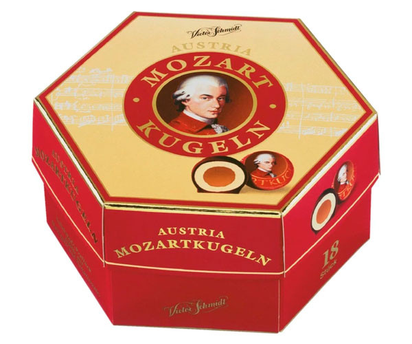 Конфеты Victor Schmidt Manner Mozart Balls 297 г