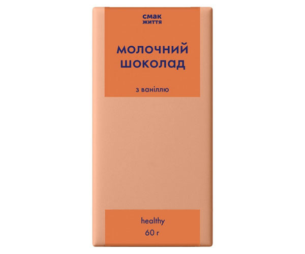 Молочный шоколад Смак Життя Ванильный 60 г