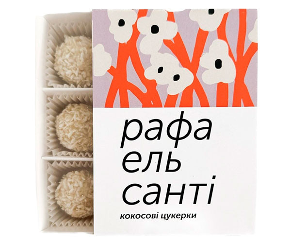 Конфеты Смак Життя кокос-миндаль 9 шт