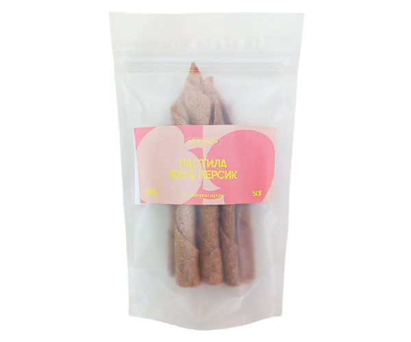 Пастила Смак Життя Персик 100% 50 г