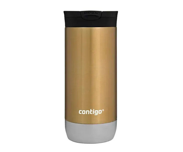 Термокружка Contigo Huron 2.0 SnapSeal золотистая 470 мл
