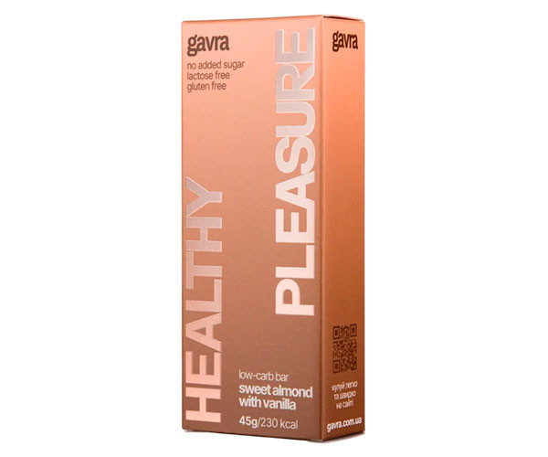 Батончик Gavra Миндальный 45 г