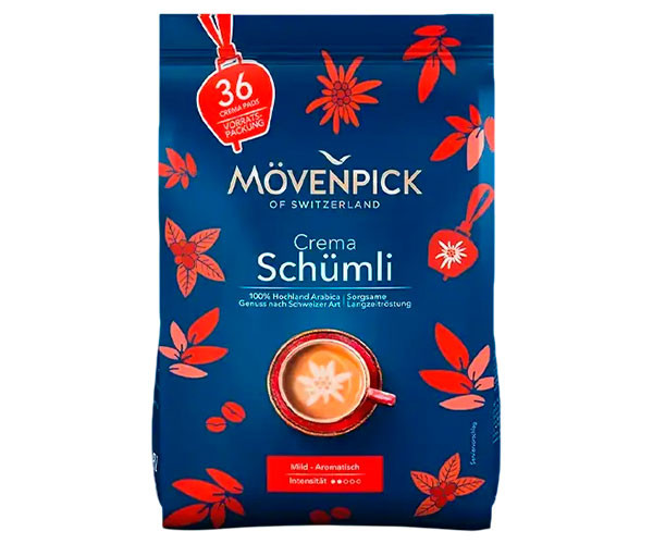 Кофе Movenpick Crema Schumli в монодозах 36 шт