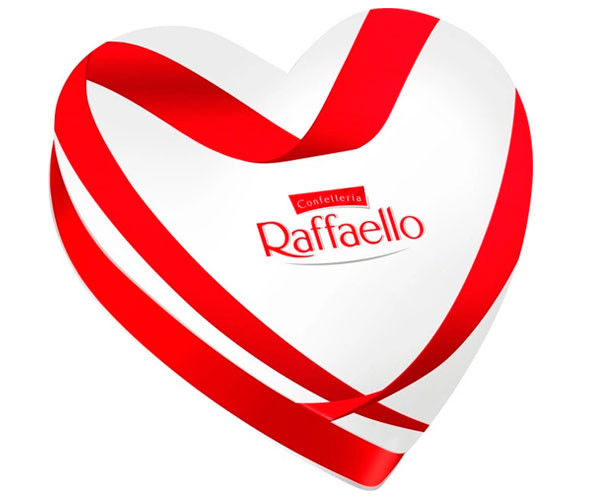 Конфеты Raffaello Сonfetteria Сердце 125 г
