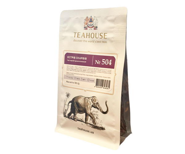 Черный чай Teahouse №504 Остров сокровищ 100 г