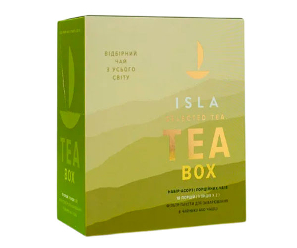 Набор чая ISLA Tea box в пакетиках 18 шт
