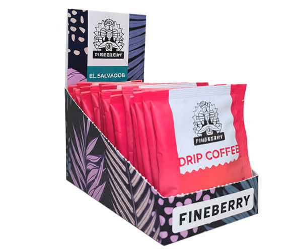 Дрип-кофе Fineberry El Salvador box 20 шт цена