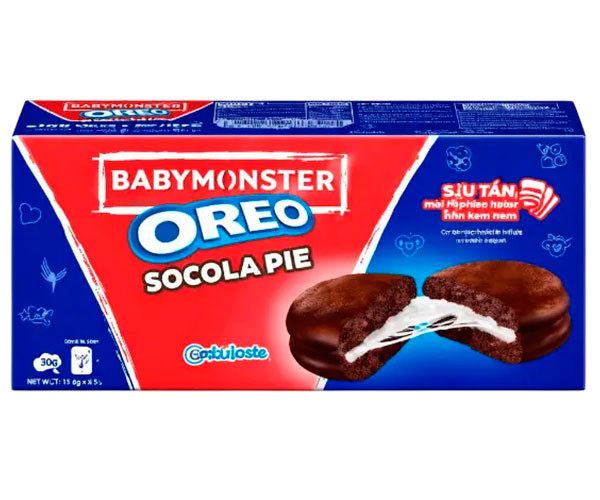 Печенье Oreo Babymonster Socola-Pie 168 г