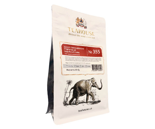 Черный чай Teahouse №355 Золотые типсы Цейлона сад Mulatiyana 100 г