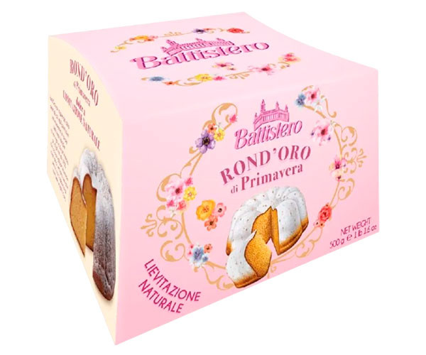 Десерт панеттоне Battisterо Rond'Oro di Primavera 500 г
