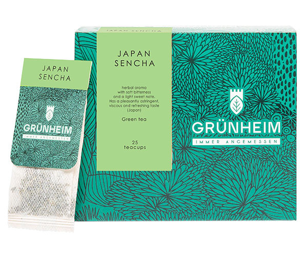 Зеленый чай Grunheim Japan Sencha в пакетиках 25х2 г
