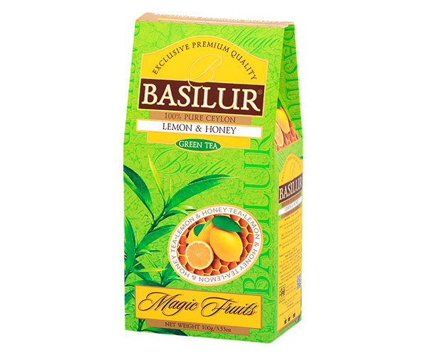 Зеленый чай Basilur Мед и лимон 100 г
