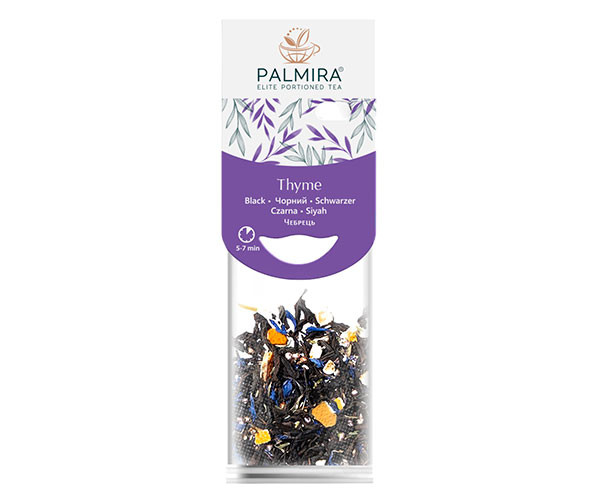 Черный чай Palmira Чабрец в пакетиках 10х2,6 г