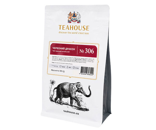 Красный чай Teahouse №306 Красный дракон 100 г