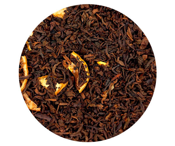 Шу Пуэр Тeahouse №570 с лимоном 100 г фото