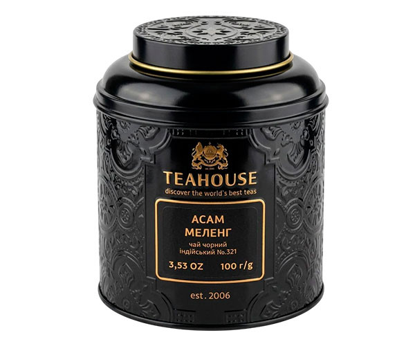 Черный чай Teahouse №321 Ассам Меленг ж/б 100 г