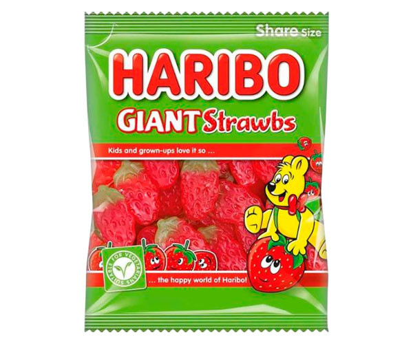 Мармелад Haribo Giant Strawbs 160 г