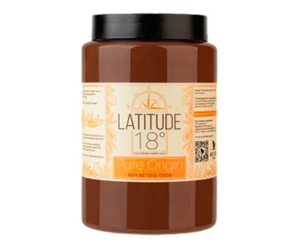 Какао Latitude 18° Pure Origin без сахара 400 г