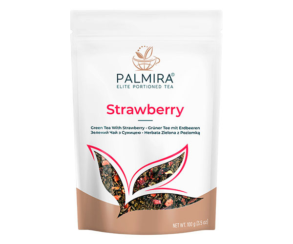 Зеленый чай Palmira Земляничный 100 г