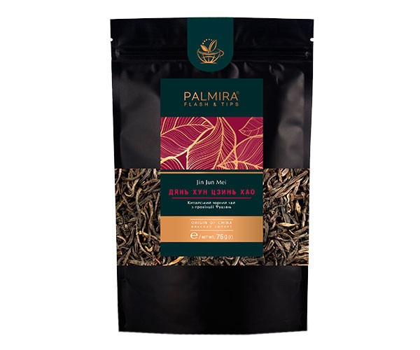 Черный чай Palmira Цзинь Цзюн Мей 75 г