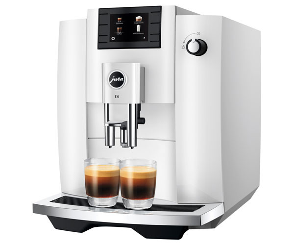 Кофемашина Jura E6 Piano White EC
