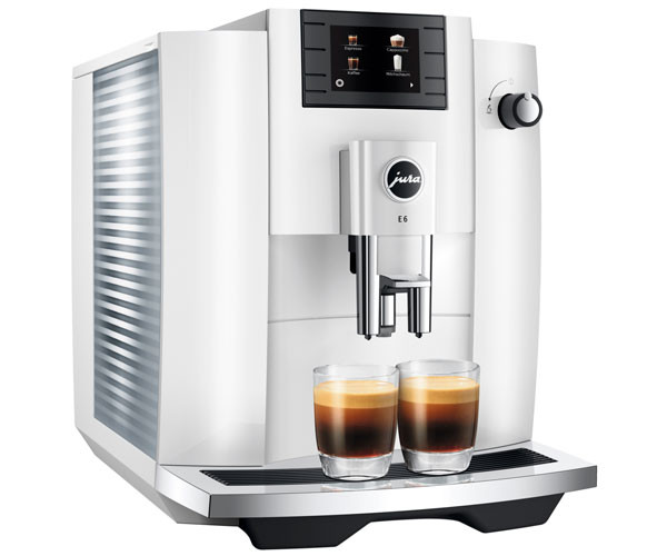 Кофемашина Jura E6 Piano White EC купить
