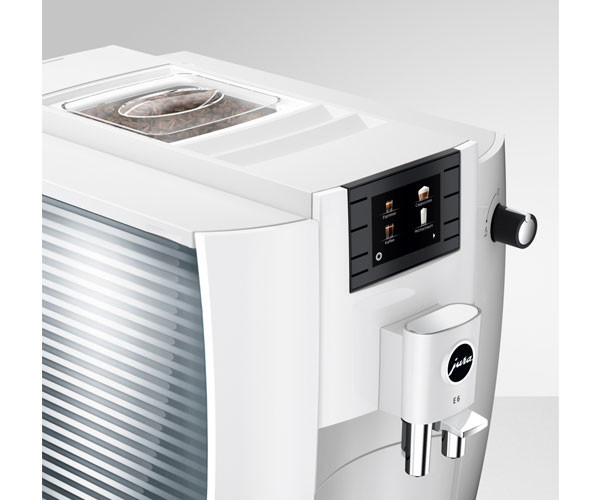 Кофемашина Jura E6 Piano White EC особенности