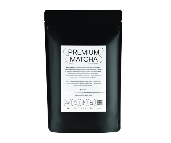 Японский чай Матча Matchati Премиум 100 г фото