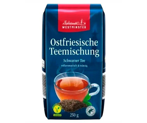 Черный чай Westminster Ostfriesische Teemischung 250 г