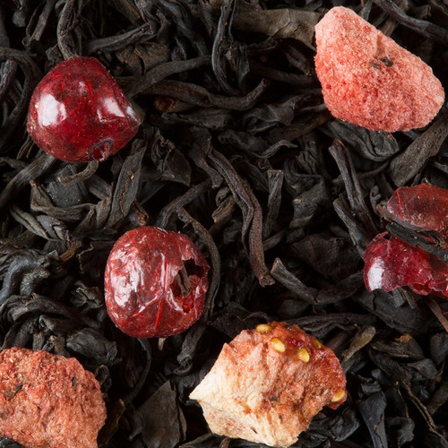 Чорний чай Dammann Freres 4 червоні ягоди в пакетиках 25 шт - фото-3