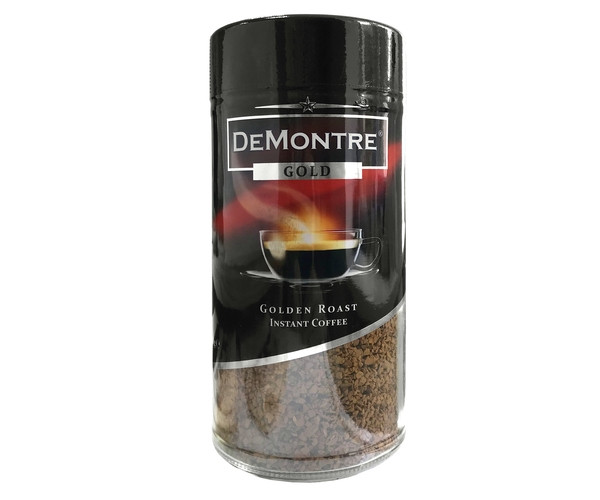 Кава DeMontre Gold розчинна 200 г - фото-1
