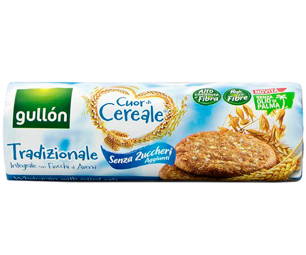 Печиво GULLON tube CDC без цукру Tradizionale 280 г - фото-1