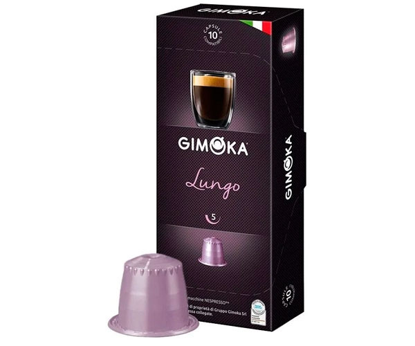 Кава в капсулах Gimoka Nespresso Lungo 6 - 10 шт - фото-2