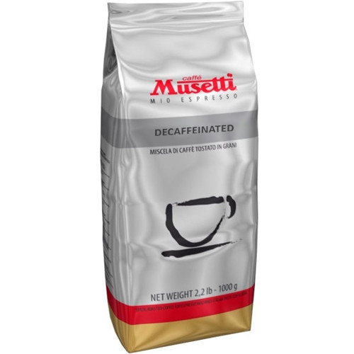 Кава без кофеїну Musetti Caffe у зернах 1 кг - фото-2