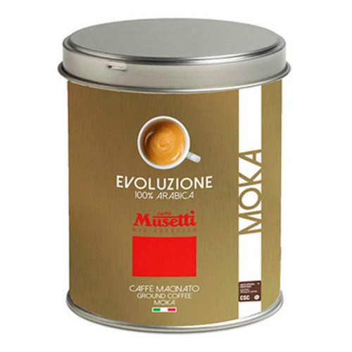 Кава Musetti Caffe Evoluzione Arabica 100% мелена з/б 250 г - фото-1