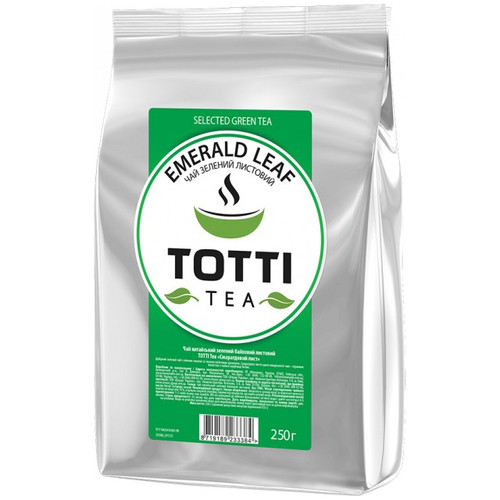 Зелений чай TOTTI Tea Смарагдовий лист 250 г - фото-1