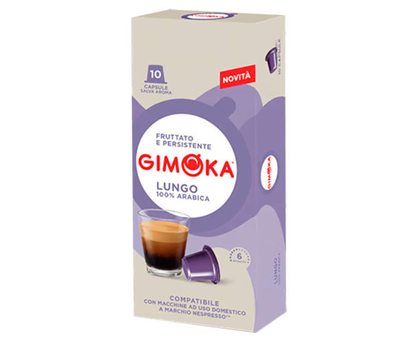 Кофе в капсулах Gimoka Nespresso Lungo 6 - 10 шт