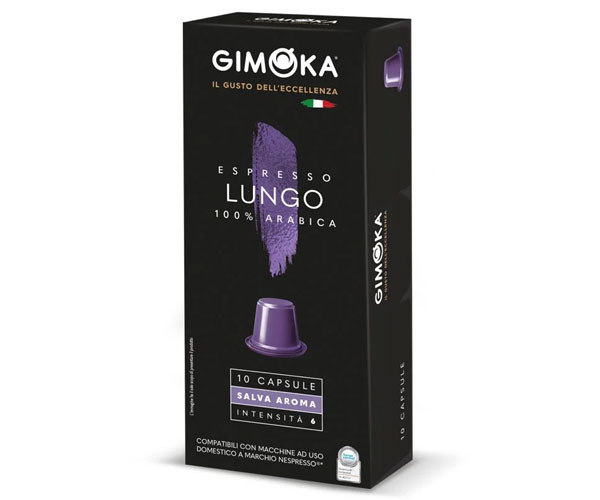 Кава в капсулах Gimoka Nespresso Lungo 6 - 10 шт - фото-1